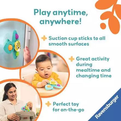 Play Spin And Pop Infant Toy Leopard