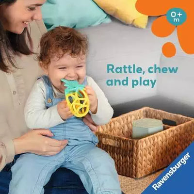 Play Rattle Teether Infant Toy Pineapple