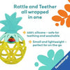 Play Rattle Teether Infant Toy Pineapple