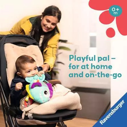 Play Pop It Piranha Infant Soft Toy Blue