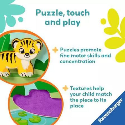 Play Wooden Touch And Play Jigsaw Puzzle 12-36m