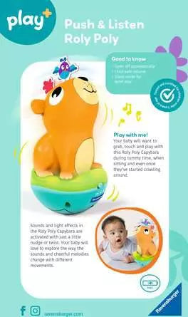Play Push And Listen Roly Poly Infant Toy