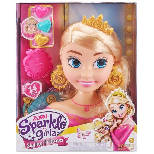 Sparkle Girlz Styling Princess Styling Head