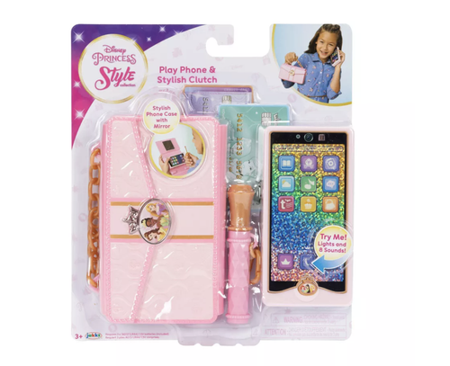 Disney Princess Style Play Phone And Stylish Clutch