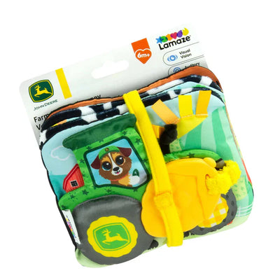 Lamaze John Deere Farm To Table Visual Soft Toy Book