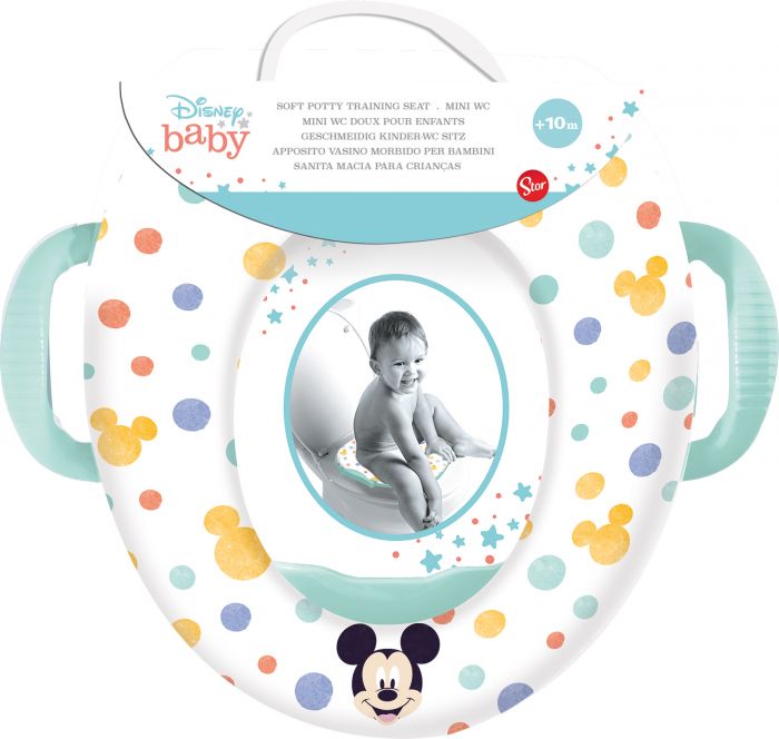Mickey Mouse Baby Soft Potty Training Seat With Handles