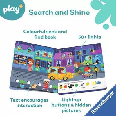 Play Search And Shine In The Night Infant Book 24m+