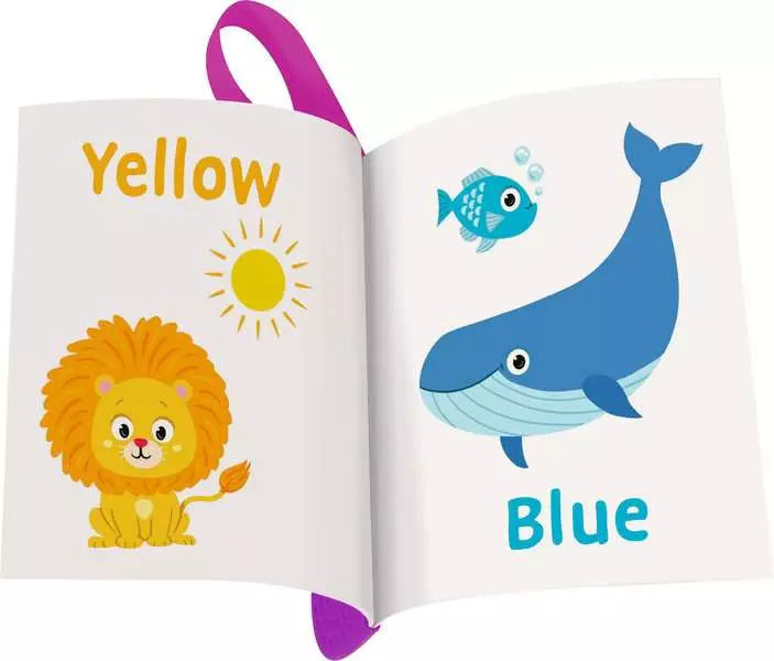 Play My First Teething Book Infant Toy Colours