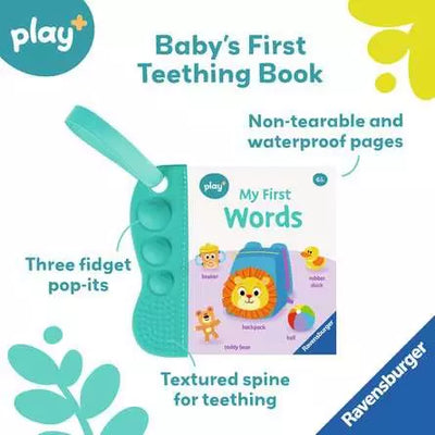 Play My First Teething Book Infant Toy My First Words