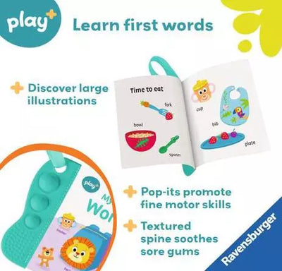 Play My First Teething Book Infant Toy My First Words