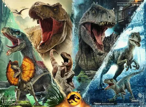 Jurassic World XXL 100pc Jigsaw Puzzle