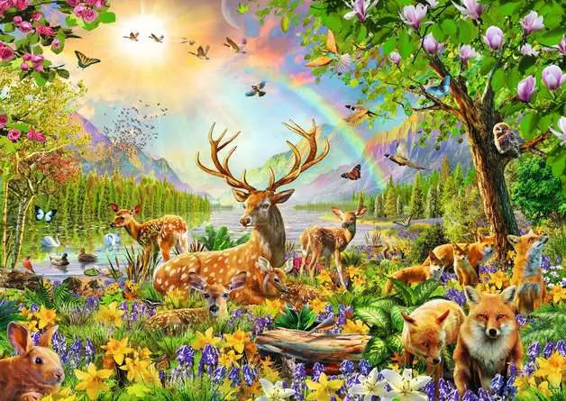 Ravensburger Deer XXL200pc Jigsaw Puzzle