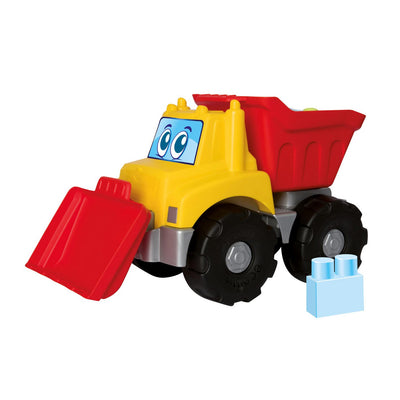 Abrick 15pc Building Block With Truck Playset