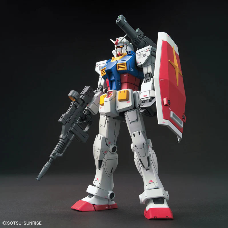 Gundam HG 1/144 RX-78-02 E.F.F The Origin Version Prototype Mobile Suit Model Construction Set