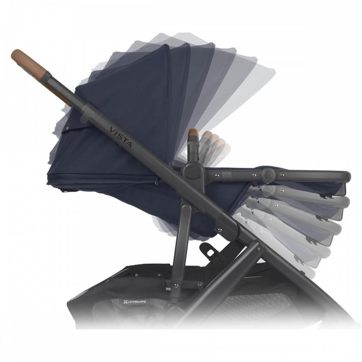 UPPAbaby Vista V3 Pushchair And Carry Cot Noa With Ganoosh Changing Bag Bundle Deal