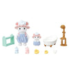 Sylvanian Families Bath Time Bubble Siblings