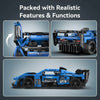 CaDa Shadow Sports Racing Car With Pull Back Function Construction Set 308pc