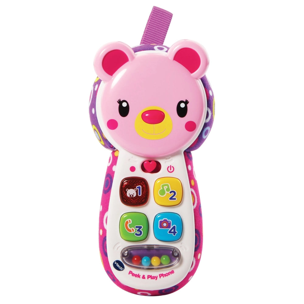 VTech Peek And Play Phone Pink