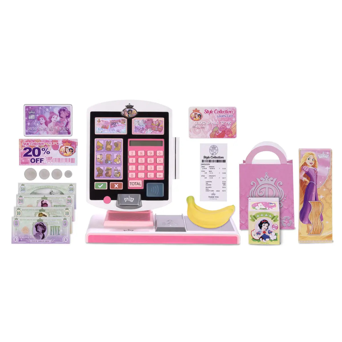 Disney Princess Style Collection Stylin' Self Checkout Register