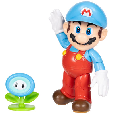 Super Mario 4" Figure Ice Mario