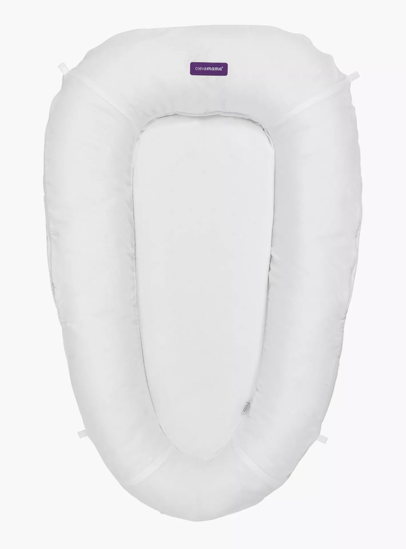 Clevamama Clevafoam Baby Pod 0-6 Months White