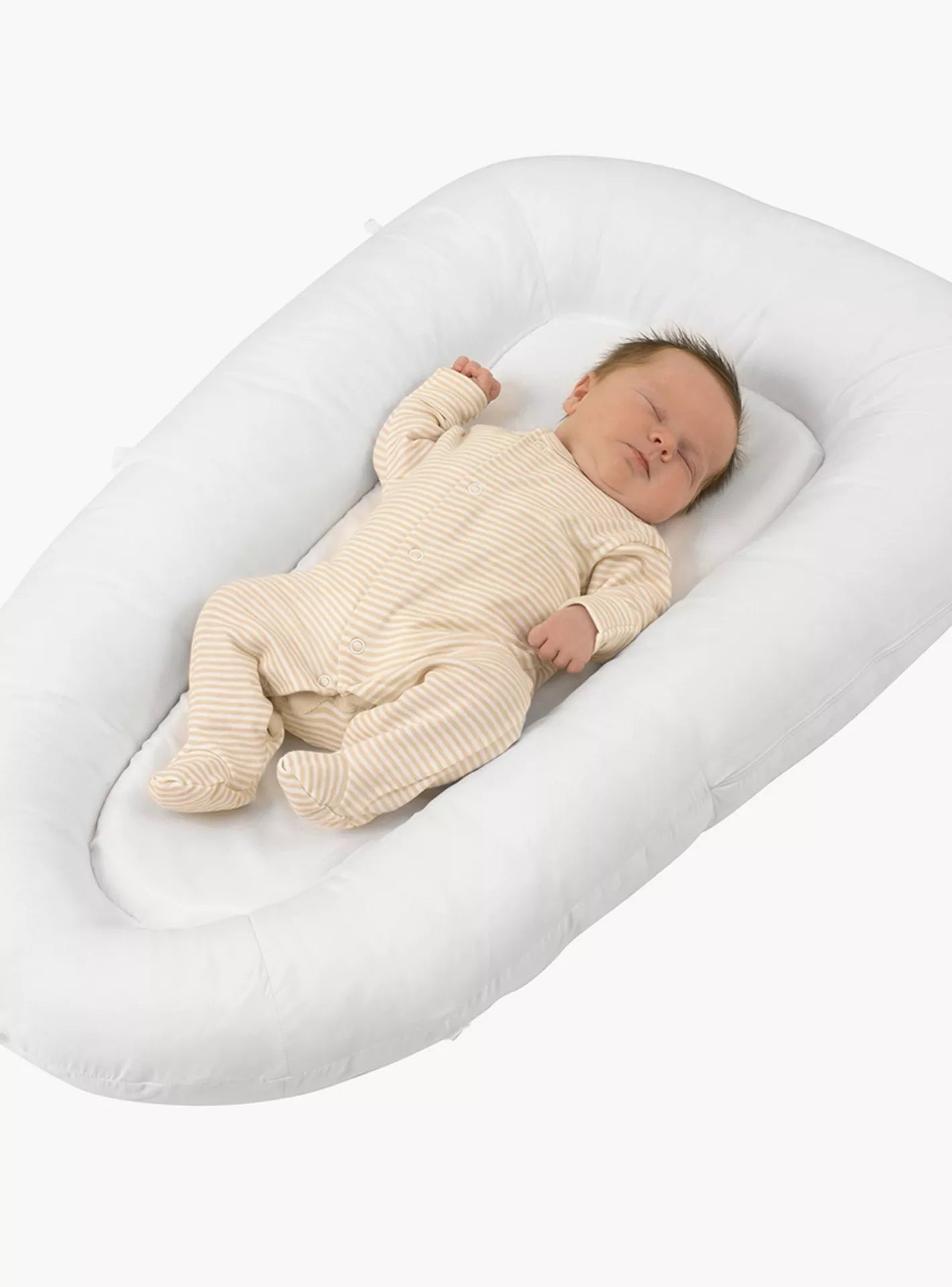 Clevamama Clevafoam Baby Pod 0-6 Months White