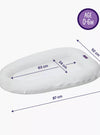 Clevamama Clevafoam Baby Pod 0-6 Months White