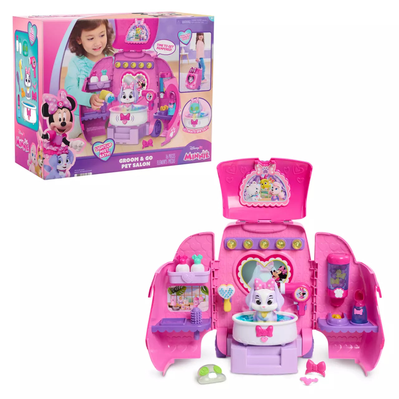 Minnie Mouse Groom And Go Pet Salon