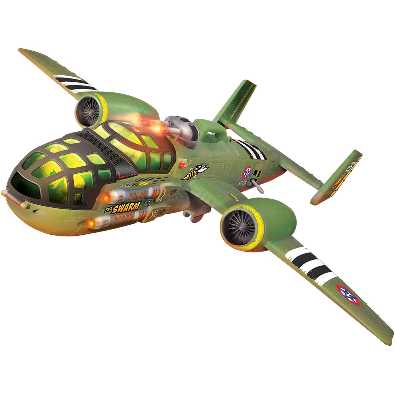 The Corps! Beast Bomber Troop Carrier Plane With Lights And Sounds