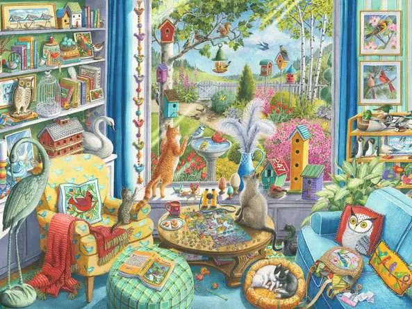 Ravensburger The Bird Watchers 750pc Jigsaw Puzzle