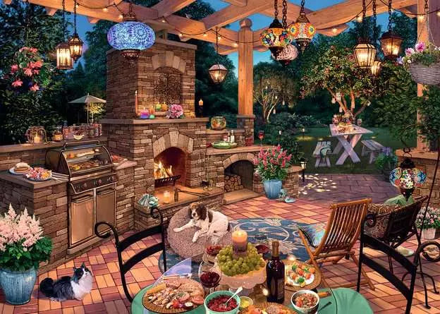 Ravensburger The Garden Kitchen 1000pc Jigsaw Puzzle