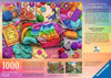 Ravensburger Vintage Knitting And Crochet 1000pc Jigsaw Puzzle