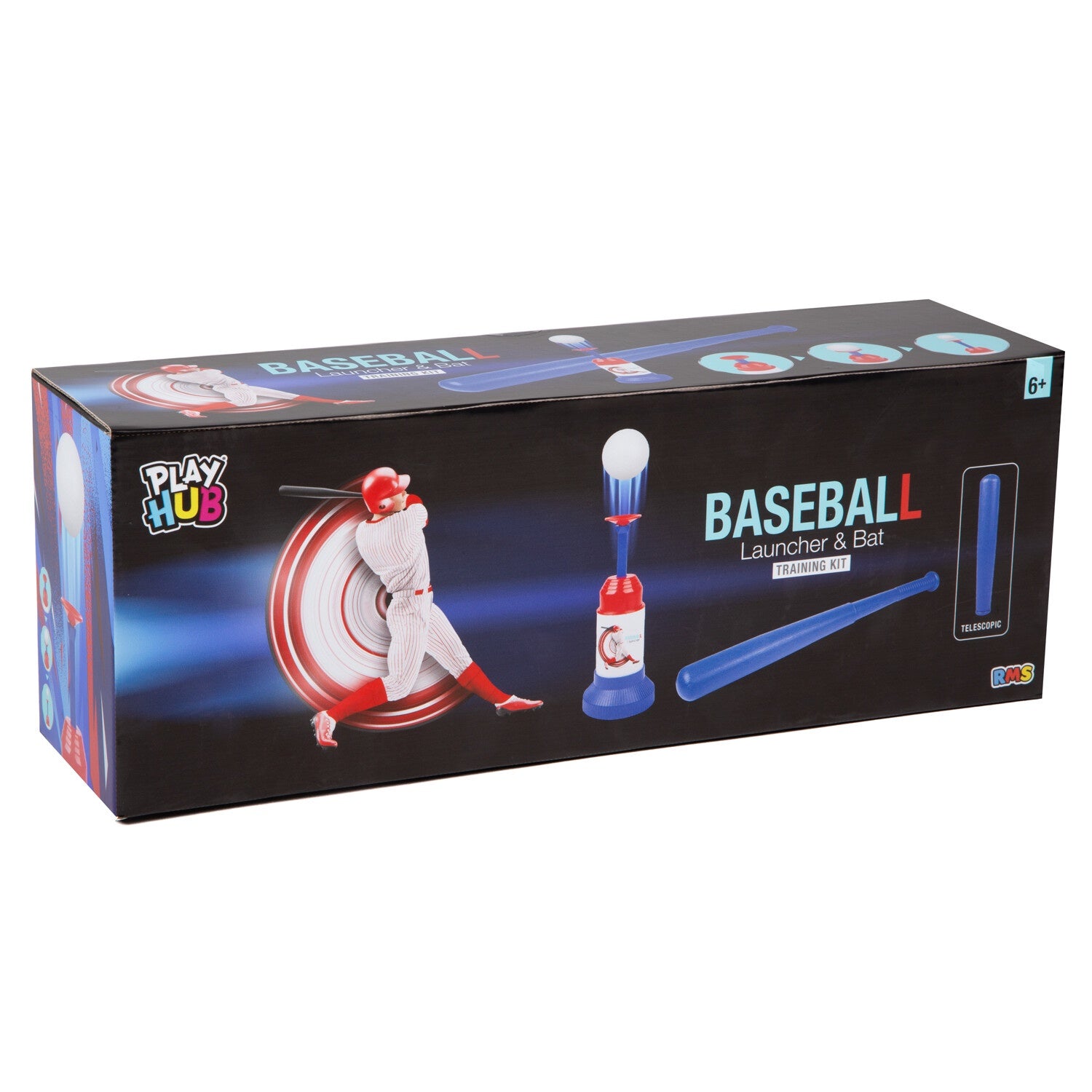 Baseball Game With Launcher And Bat