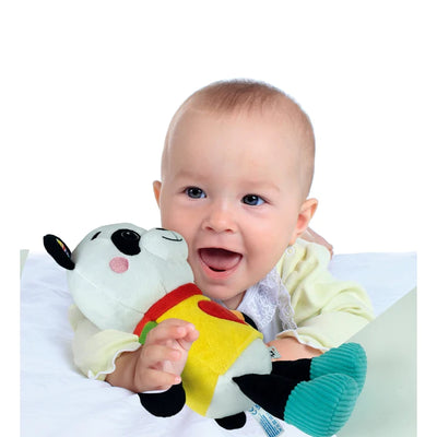 Clementoni Love Me Panda Plush Activity Soft Toy
