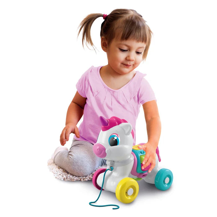 Clementoni Pull Along Baby Unicorn