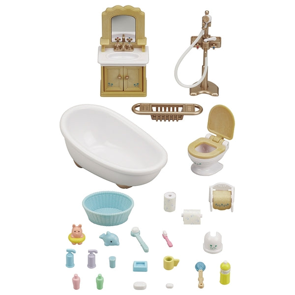 Sylvanian Families Country Bathroom Set