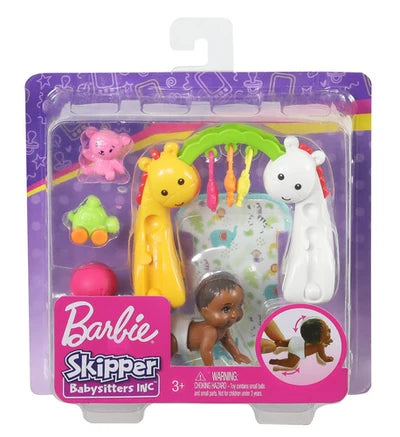 Barbie Babysitters. Inc. Playtime Baby Doll And Accessories