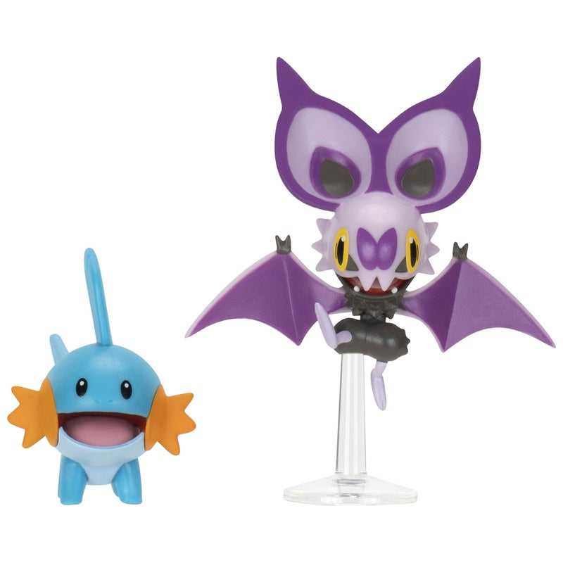 Pokemon Battle Figure Pack Mudkip / Noibat