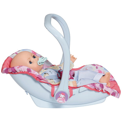 Baby Annabell Active Comfort Seat Doll Travel Carrier For 43cm Doll Flower Design