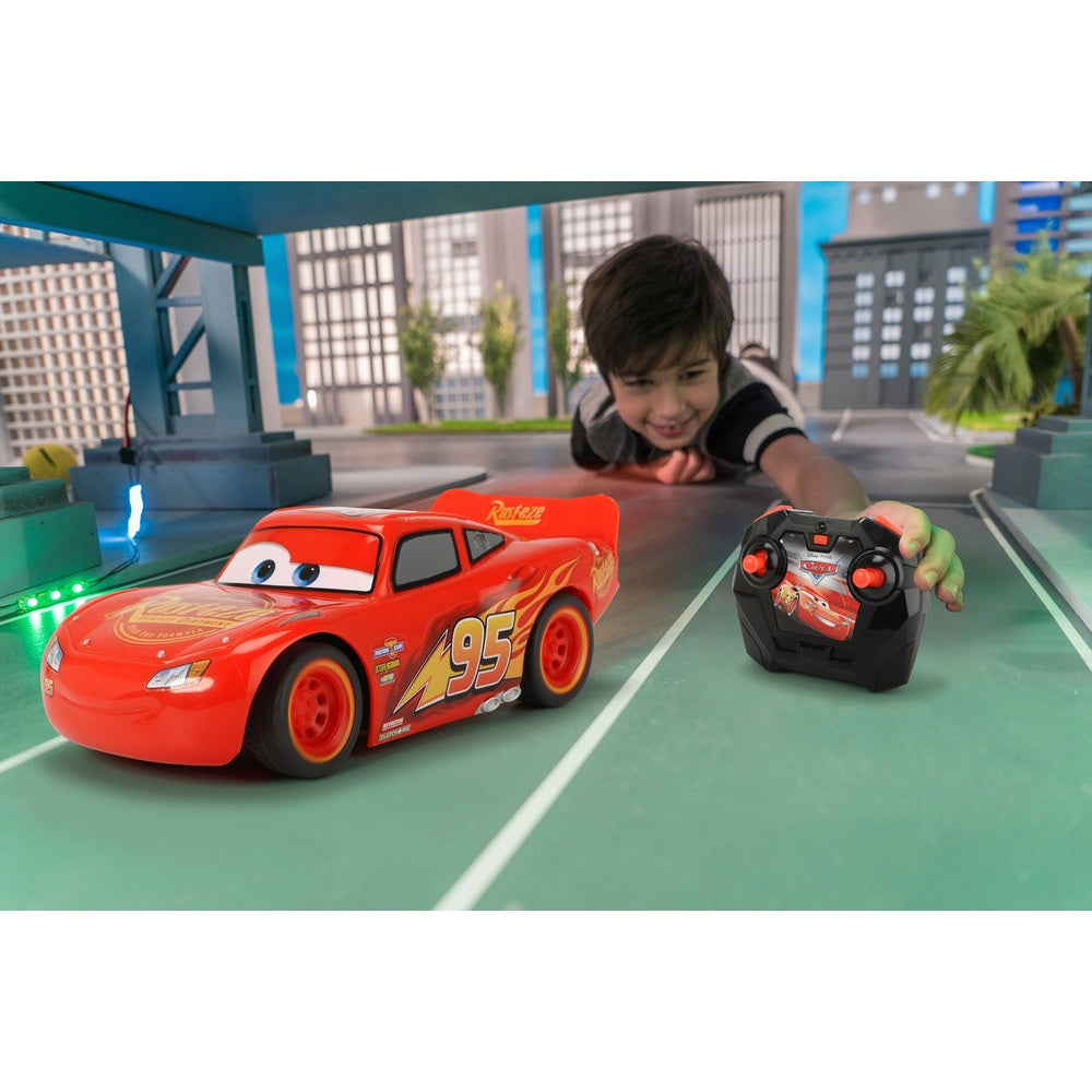 Disney Cars Lightning McQueen Remote Control Turbo Racer