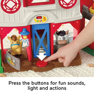 Fisher Price Little Caring Fun Animal Farm Playset