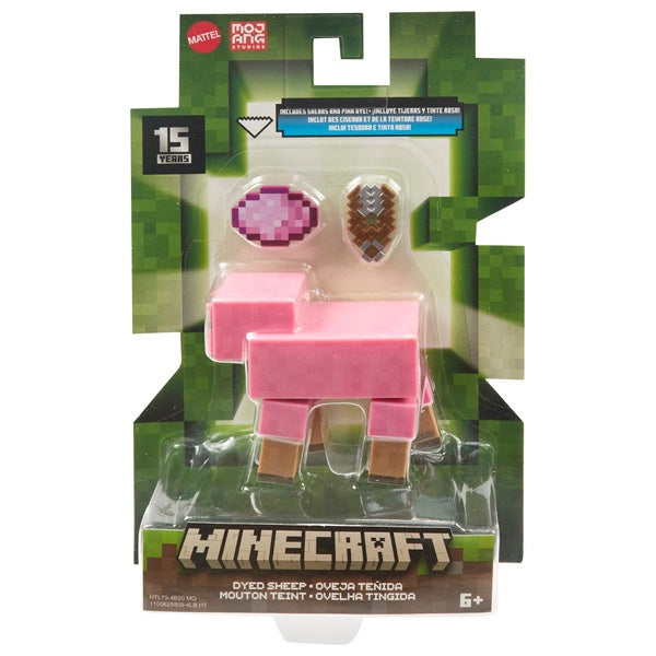 Minecraft 8cm Figure Dyed Sheep