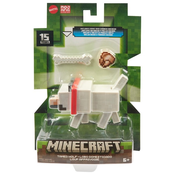 Minecraft 8cm Figure Tamed Wolf