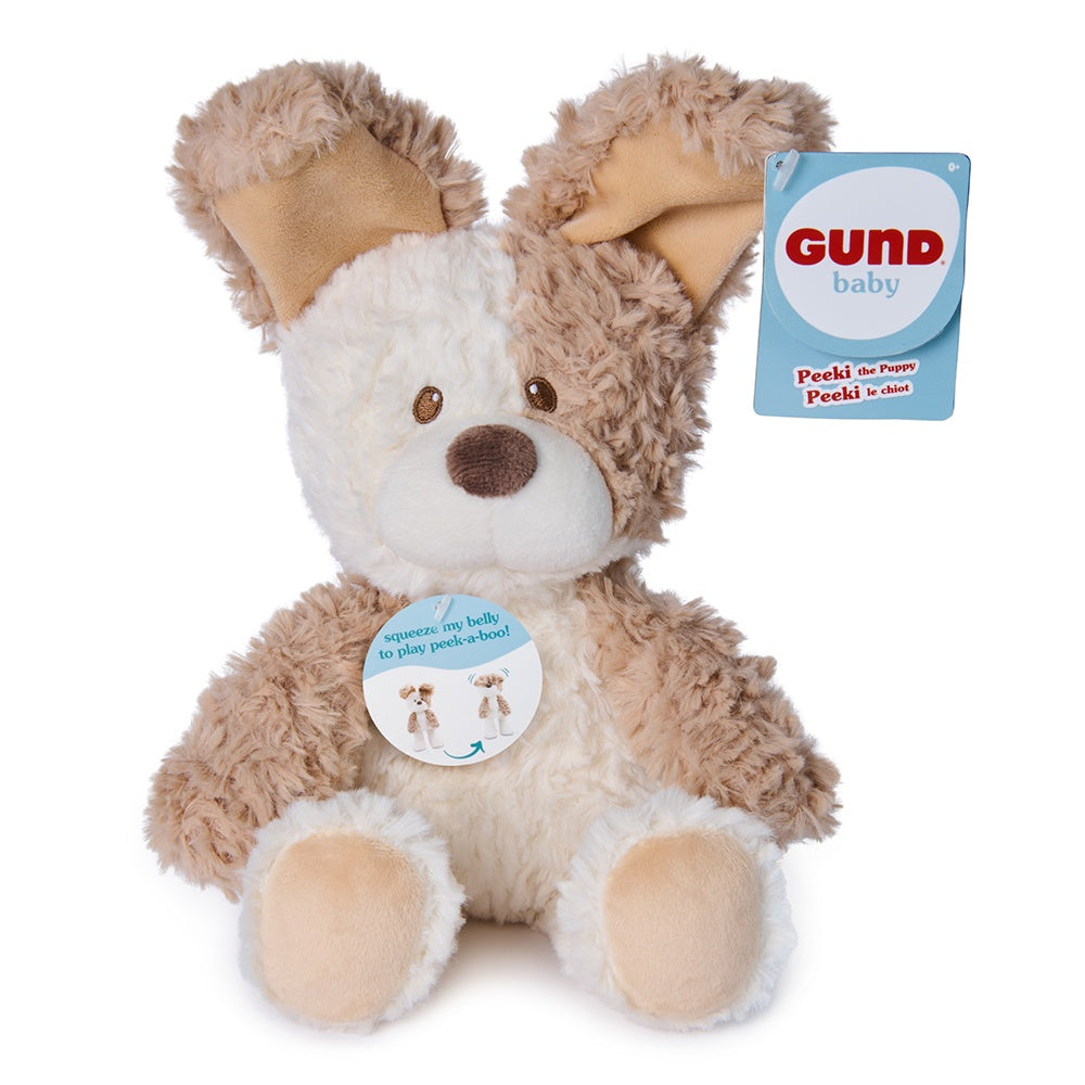 Gund Baby Peek A Boo Peeki The Puppy Soft Toy