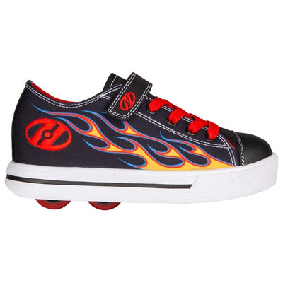 Heelys Snazzy X2 Red Flame Size UK 12