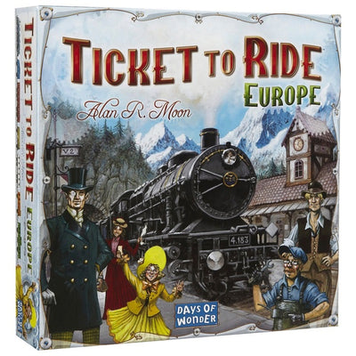 Ticket To Ride Europe Board Game