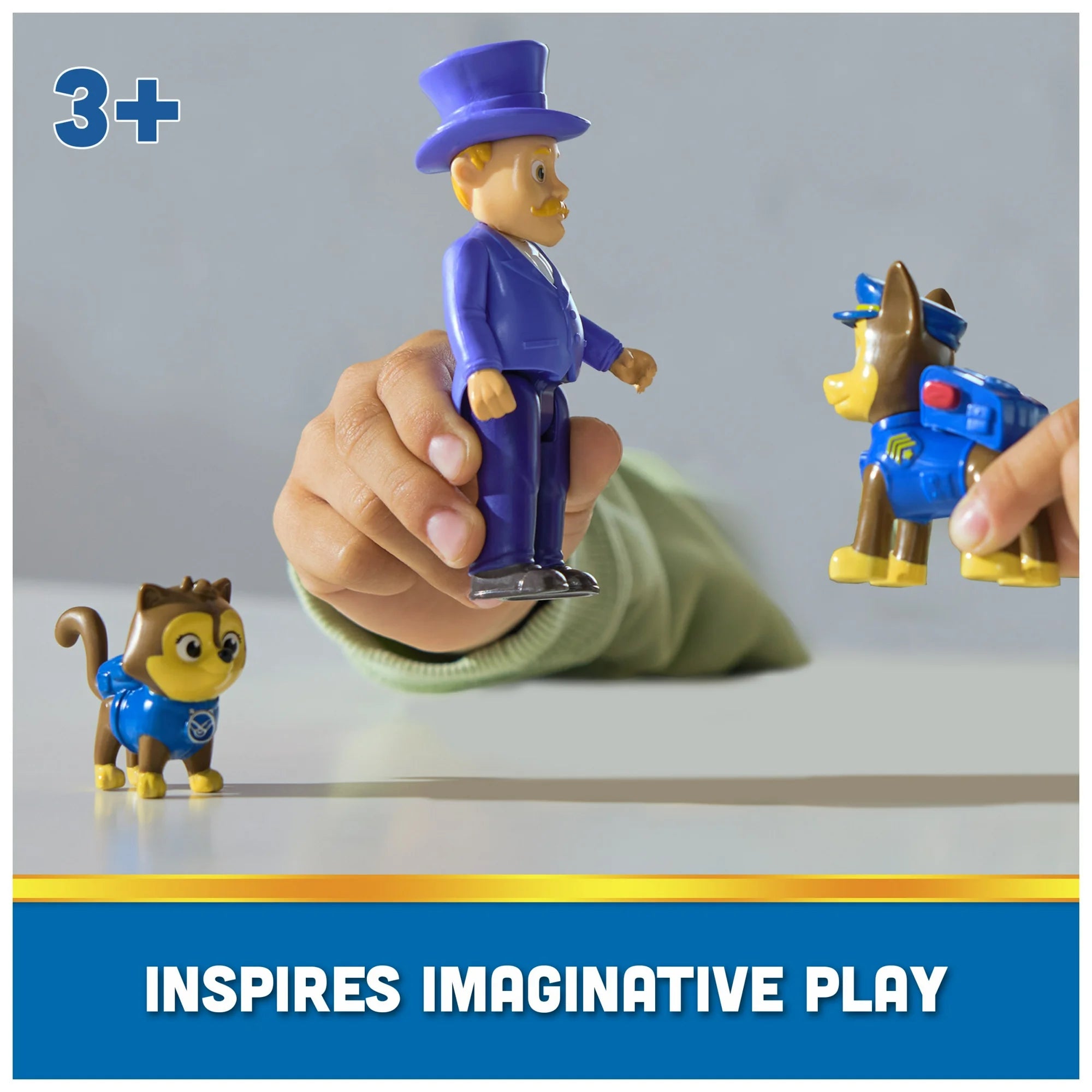 Paw Patrol Hero Pup Figure Pack Chase And Humdinger