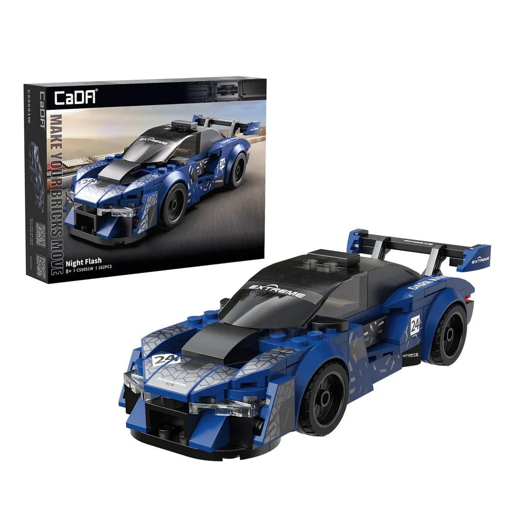 CaDA Night Flash Extreme Racing Car 162pc Construction Set