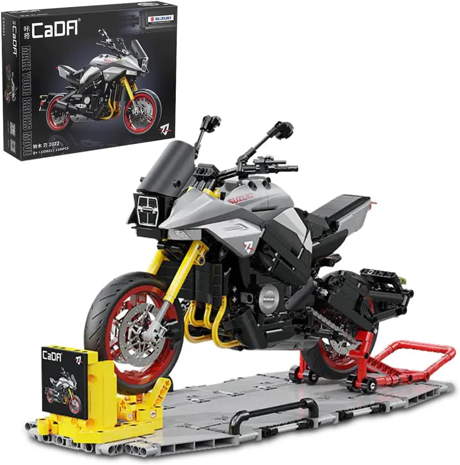 CaDA Suzuki Katana 2022 Motorbike 1104pc Construction Set