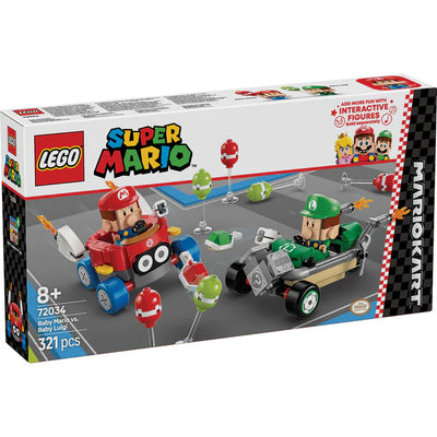 Lego Super Mario 72034 Mario Kart Baby Mario vs Baby Luigi